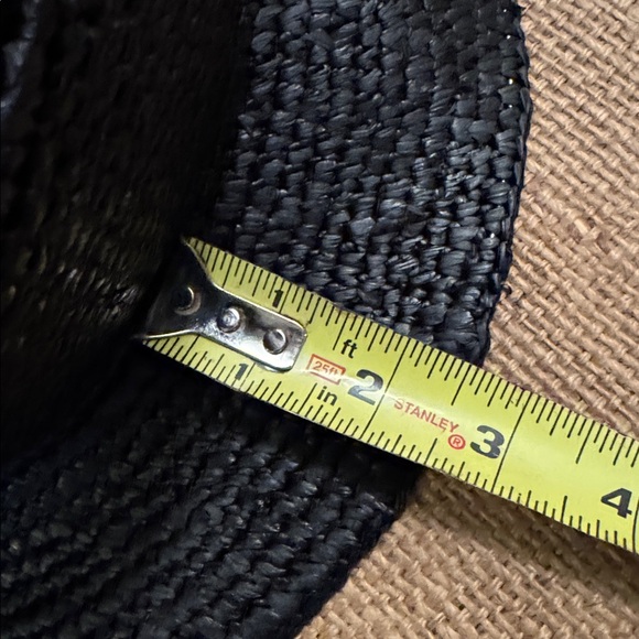 J.Crew raffia bucket hat in Black AY699 J.Crew Wide-brim raffia bucket hat in Black AY699 main image 3